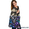 Hologram Dog Paw Dog Feet Tote Bag HG