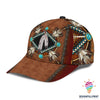 American Brown Pattern Classic Cap LN Gift for Native Lovers