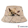 Chihuahua Broken Road Bucket Hat HG Gifts For Dog Lovers