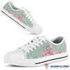 Cute And Gourgeous Flamingo LowTop Canvas Shoes NH