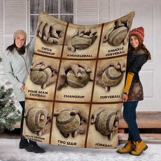 Baseball Quotes Slogan Sherpa Throw Blanket HG