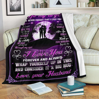 Wife Gift Quilt Blanket LH