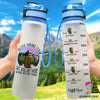 Sloth Hiking Team We Will Get There When We Get There Water Track Bottle NHD