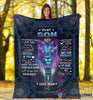 To My Son I Love You Blanket and Quilt Blanket LN