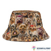 Yorkshire Terrier Cute Bucket Hat LN