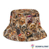 Yorkshire Terrier Cute Bucket Hat LN