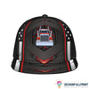 Gift For Trucker Truck Red Flag Trucker Hat HG Gift For Farmer