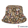 Shetland Sheepdog Cute Bucket Hat LN