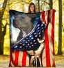 Gift For Dad Gift For Mom Pitbull Lovers Dog Lover Dogs Mom Dog Dad US Flag Blanket HG Gifts For Dog Lovers