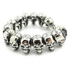 Cool Skull Link Chain Bracelet