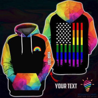 Pride Gift For LGBT LGBT Flag Personalized Unisex Hoodie HG