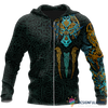 Gift For Viking Lover Viking Fenrir Tattoo Hoodie Viking Pullover Zip Up Hoodie and Longsleeve Tshirt US Unisex Size HG
