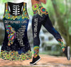 Gift For Butterfly Lover Butterfly September Girl I Am The Storm Hollow Tank Top and Leggings Set HH