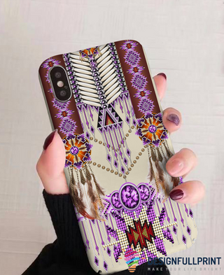 Gift For Native American Pink Native Pattern Phone Case HG